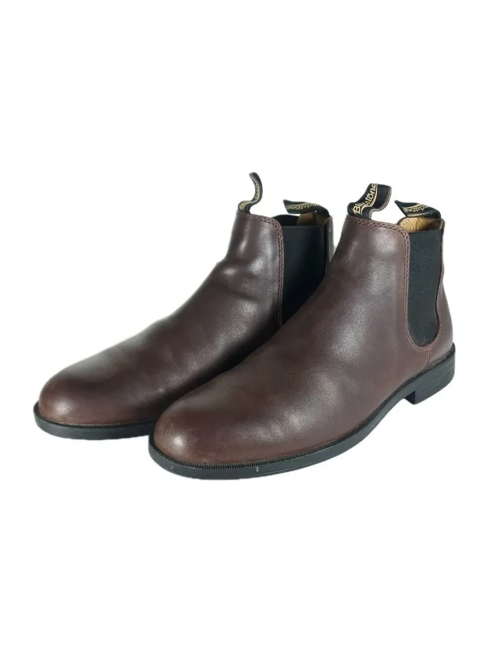 Blundstone Men's 1900 AU8,5 US9,5 Chestnut Brown Leather Ankle Chelsea Boots